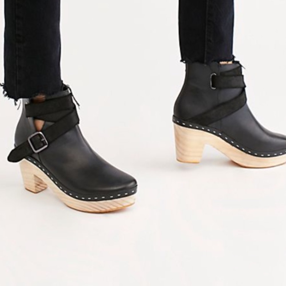 Free people bungalow clog boot